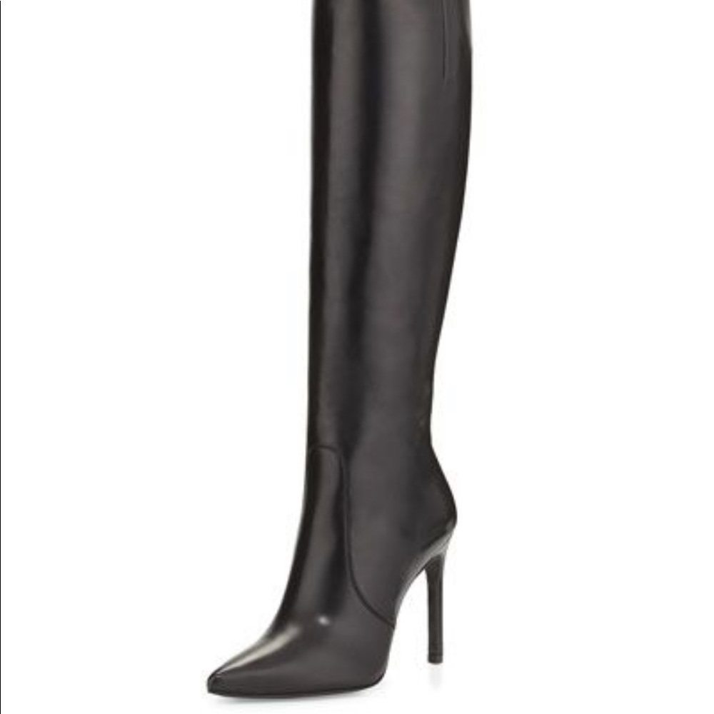 Stewart Weitzman OTK Leather Boots - size 11